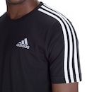 Camiseta adidas Essentials 3 Listras - Masculina - Foto 3