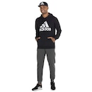 Blusão de Moletom adidas Masculino com Capuz Logo - Foto 4