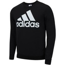 Blusão de Moletom sem Capuz adidas Essentials Logo - Masculino - Foto 3