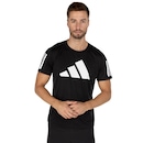 Camiseta adidas Manga Curta Freelift 3 Bar - Masculina - Foto 2