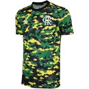 Camisa Pré Jogo do Flamengo 21 adidas - Masculina - Foto 3
