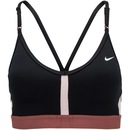 Top Fitness com Bojo Nike Baixa Sustentação Dri-Fit Indy Bra Vneck Adulto - Foto 5