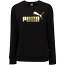 Blusão Puma Metallic Logo Crew Tr -  Feminino - Foto 2