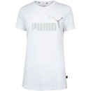 Camiseta Puma Manga Curta Essentials Metallic Logo Tee - Feminina - Foto 5