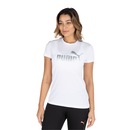 Camiseta Puma Manga Curta Essentials Metallic Logo Tee - Feminina - Foto 2