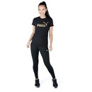 Camiseta Puma Manga Curta Essentials Metallic Logo Tee - Feminina - Foto 4