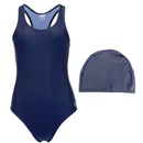 Maiô para Natação Oxer com Proteção Solar Campeão Medley e Touca 2.0 - Adulto - Foto 4