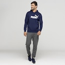 Blusão Puma com Capuz Masculino Essentials Big Logo - Foto 4