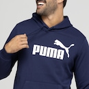 Blusão Puma com Capuz Masculino Essentials Big Logo - Foto 5