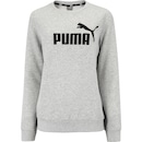 Blusão Puma Feminino Essentials Logo Crew FL - Foto 1