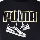 Camiseta Puma Manga Curta Sneaker Inspired Tee - Masculina - Foto 4