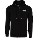 Jaqueta Puma com Capuz Essentials Small Logo FZ Hoodie FL - Masculina - Foto 2