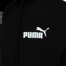 Jaqueta Puma com Capuz Essentials Small Logo FZ Hoodie FL - Masculina - Foto 5