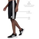 Bermuda Masculina adidas M 3S - Foto 4