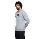 Blusa de Moletom Masculina Champion Gola Careca - Foto 5