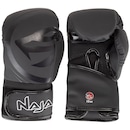 Kit de Boxe Naja: Bandagem + Protetor Bucal + Luvas de Boxe Black - 10 OZ - Adulto - Foto 2