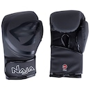 Kit de Boxe Naja: Bandagem + Protetor Bucal + Luvas de Boxe Black - 12 OZ - Adulto - Foto 2
