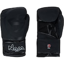 Kit de Boxe Naja: Bandagem + Protetor Bucal + Luvas de Boxe Black - 14 OZ - Adulto - Foto 1