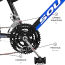 Bicicleta Infantil Aro 24 South Bike Fast - Freio V-Brake - Foto 9