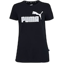 Camiseta Puma Manga Curta Essentials Logo - Feminina - Foto 4
