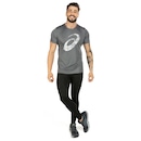 Camiseta ASICS Manga Curta Logo Estampado - Masculina - Foto 4