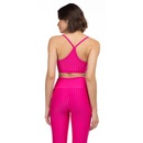 Top Fitness Sem Bojo Oxer Baixa Sustentação Alça Fina Zig - Adulto - Foto 3