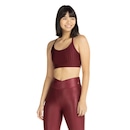 Top Fitness Sem Bojo Oxer Baixa Sustentação Alça Fina Zig - Adulto - Foto 2