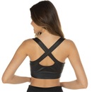 Top Fitness Oxer Cirrê Alça Cruzada Costas - Adulto - Foto 3