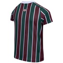 Kit de Uniforme de Futebol Infantil do Fluminense I 21 com Camisa e Calção Umbro - Foto 5