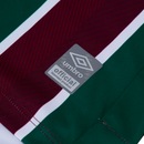 Kit de Uniforme de Futebol Infantil do Fluminense I 21 com Camisa e Calção Umbro - Foto 7