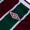 Kit de Uniforme de Futebol Infantil do Fluminense I 21 com Camisa e Calção Umbro - Foto 10