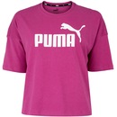 Blusa Feminina Manga Curta Cropped Puma Essentials Logo Tee - Foto 4