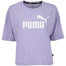 Blusa Feminina Manga Curta Cropped Puma Essentials Logo Tee - Foto 7