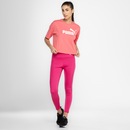 Blusa Feminina Manga Curta Cropped Puma Essentials Logo Tee - Foto 4