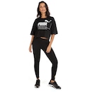 Blusa Feminina Manga Curta Cropped Puma Power Boxy Pocket Tee - Foto 4