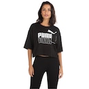 Blusa Feminina Manga Curta Cropped Puma Power Boxy Pocket Tee - Foto 2