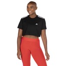 Blusa Feminina Manga Curta Cropped adidas ISC Women - Foto 2