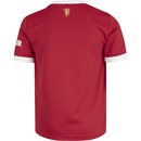 Camisa Manchester United I 21/22 adidas - Juvenil - Foto 2