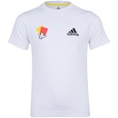 Camiseta adidas Manga Curta Grafica Mascote Cartão - Júnior - Foto 1