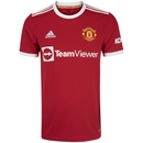 Camisa Manchester United I 21/22 adidas - Masculina - Foto 1