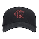Boné do Flamengo 21 Aba Curva adidas Strapback - Adulto - Foto 2