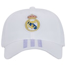 Boné Real Madrid 21 adidas Aba Curva Strapback - Adulto - Foto 2