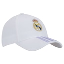 Boné Real Madrid 21 adidas Aba Curva Strapback - Adulto - Foto 5