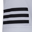 Camiseta adidas Manga Curta Club 3 Listras - Masculina - Foto 4