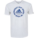 Camiseta adidas Manga Curta Workout - Masculina - Foto 2