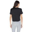 Blusa Cropped Manga Curta Logo adidas - Feminina - Foto 3