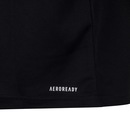 Blusa Cropped Manga Curta Logo adidas - Feminina - Foto 7