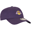 Boné Los Angeles Lakers NBA Aba Curva New Era 920 Special Strapback - Adulto - Foto 5