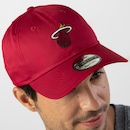 Boné Miami Heat NBA Aba Curva New Era 920 St Sport Special Strapback - Adulto - Foto 4