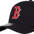 Boné Boston Red Sox MLB Aba Curva New Era 940 AF Neyyan Navy Snapback - Adulto - Foto 4